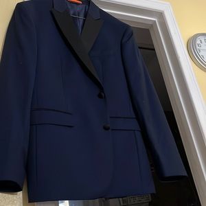 Bevy blue formal jacket, 100% wool